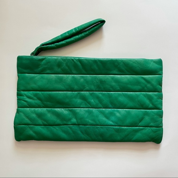 maison martin margiela MM6 leather clutch pouch - Picture 2 of 5